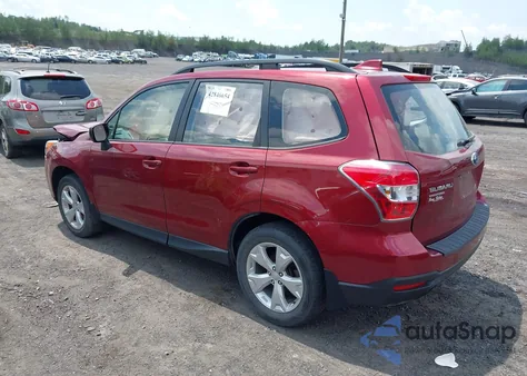 2016 Subaru Forester 2.5I from USA, damaged, VIN JF2SJABC0GH502149